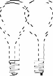HID Lamp: High Intensity Discharge, 100 Watt, Flood & Spot, Mogul Base